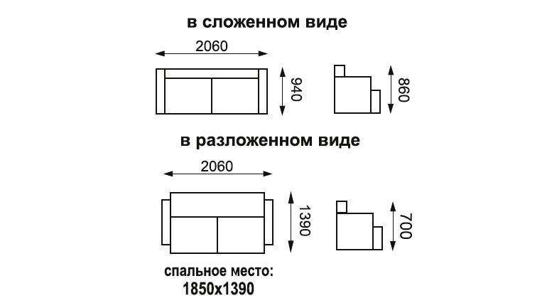 Диван-кровать «Наоми» Велюр кенди мокко/шанель латте